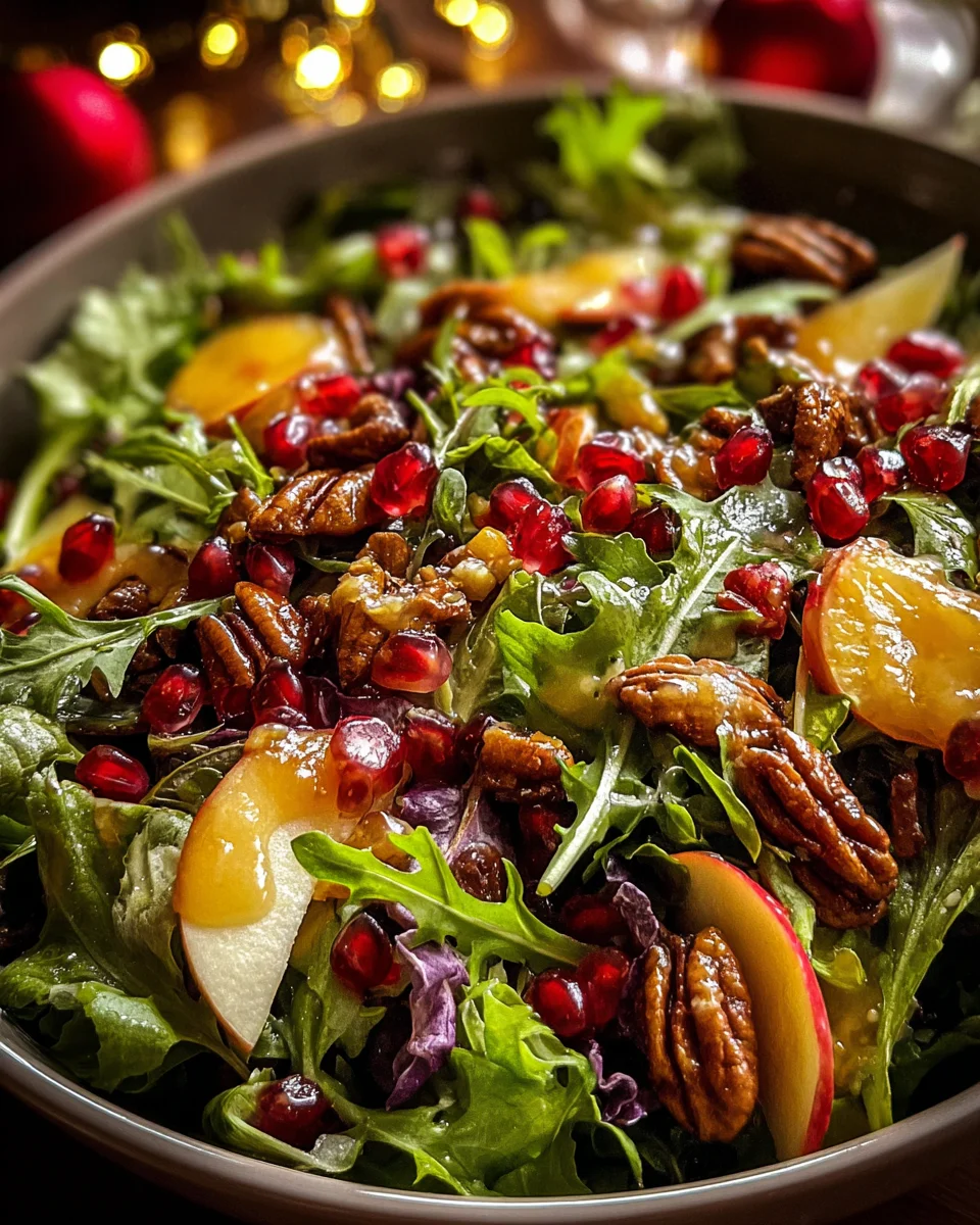Christmas Salad with Honey Mustard Dressing 21 Christmas Salad with Honey Mustard Dressing
