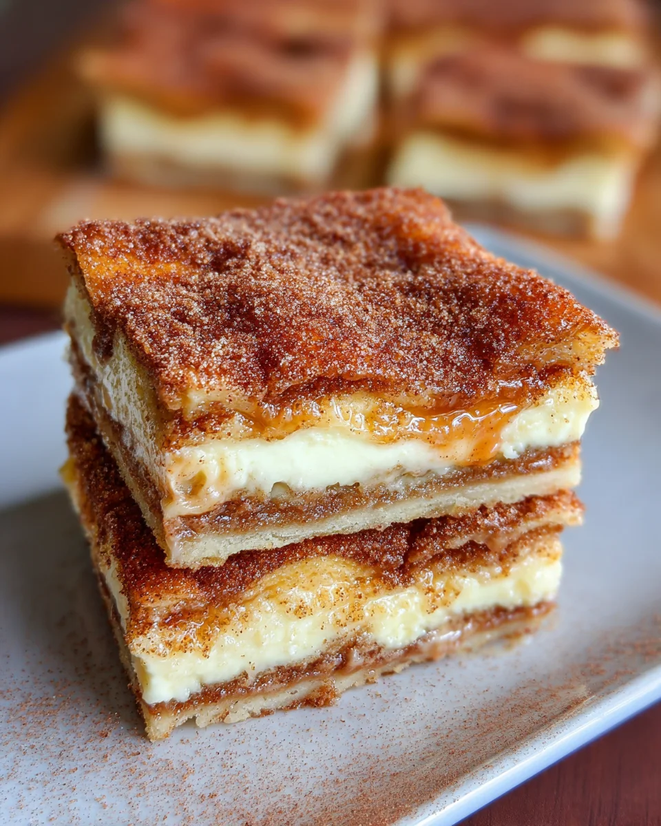 Churro Cheesecake Bars 20 Churro