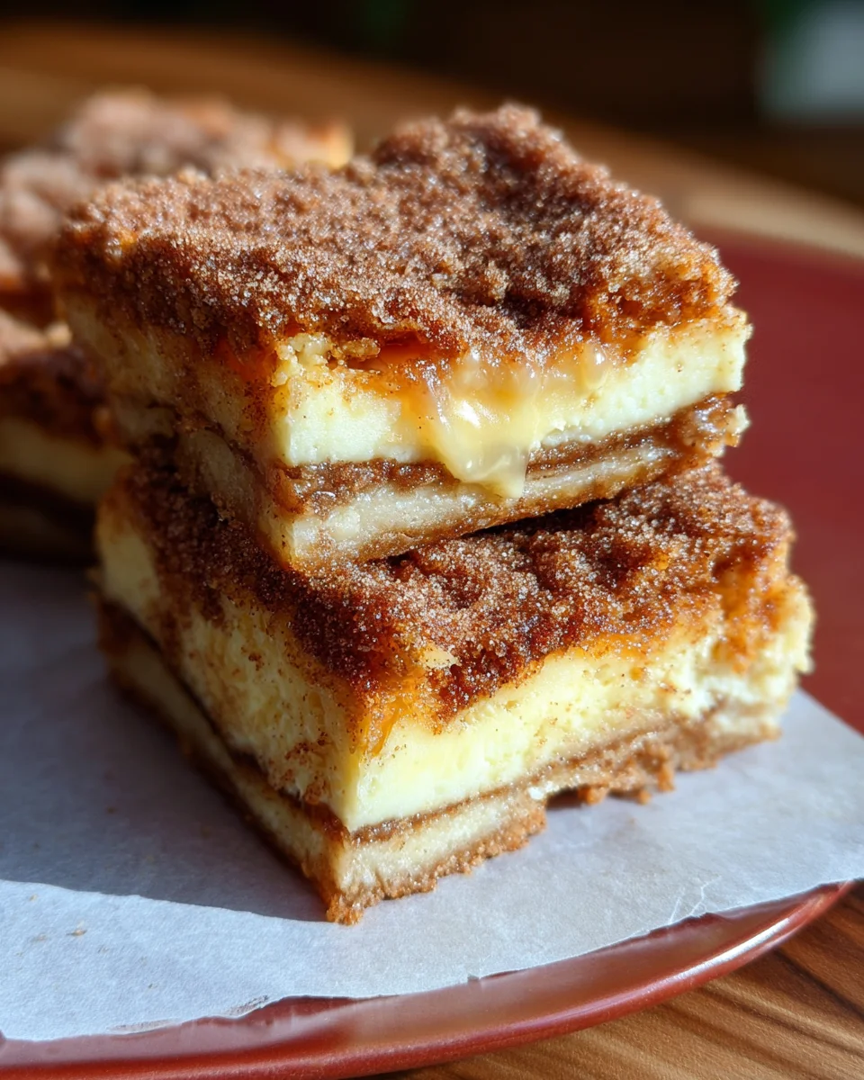 Churro Cheesecake Bars 21 Churro