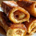 Cinnamon Roll French Toast Roll-Ups