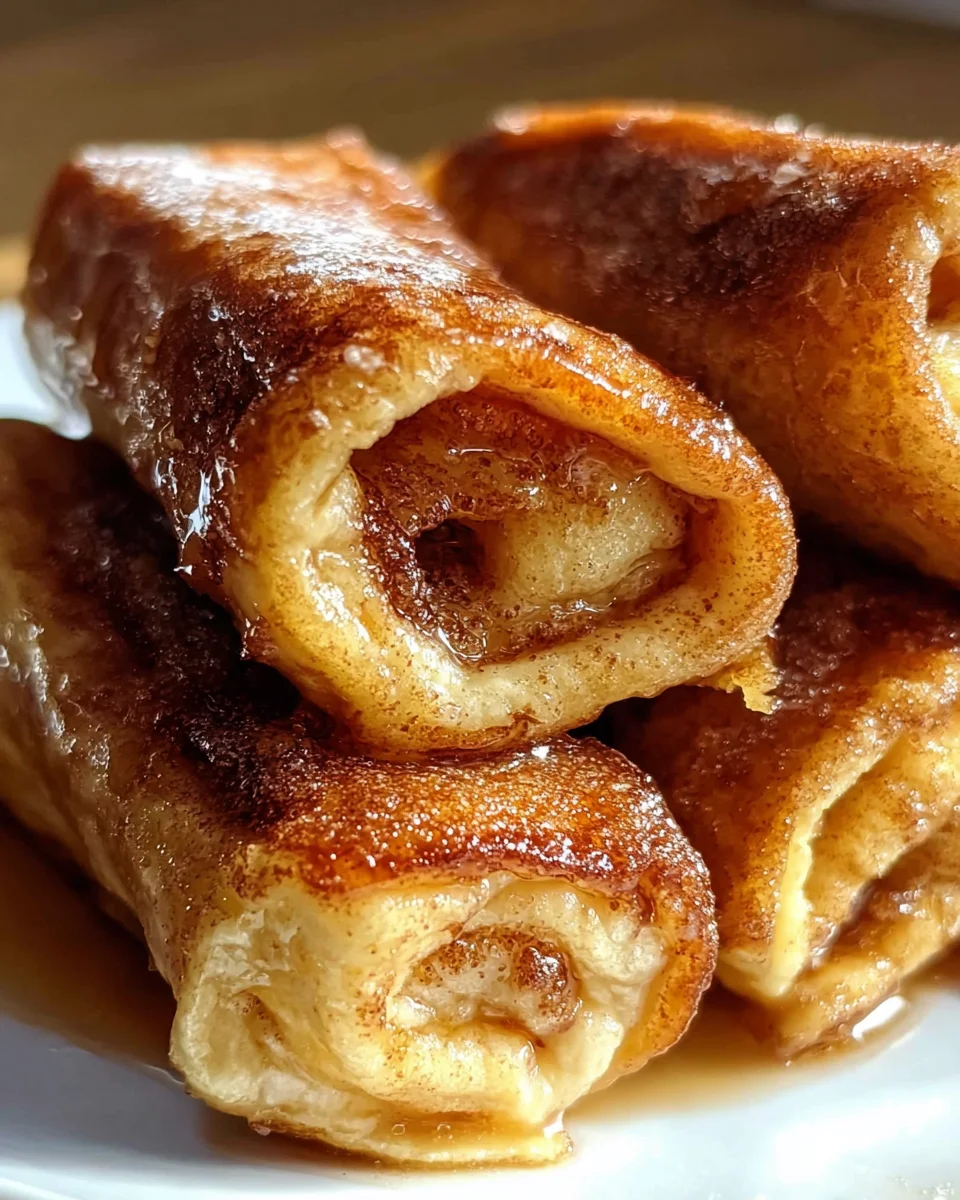 Cinnamon Roll French Toast Roll-Ups