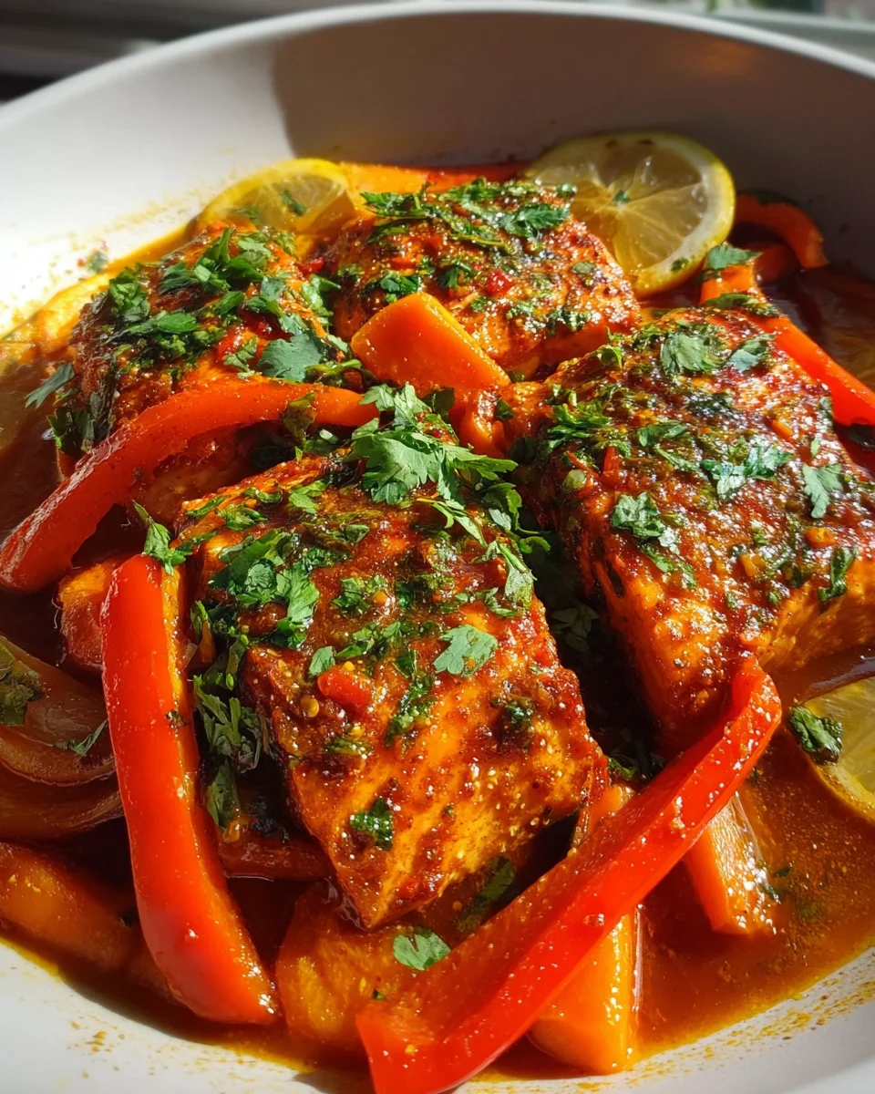 Classic Spicy Moroccan Fish in Rich Sauce 28 Classic