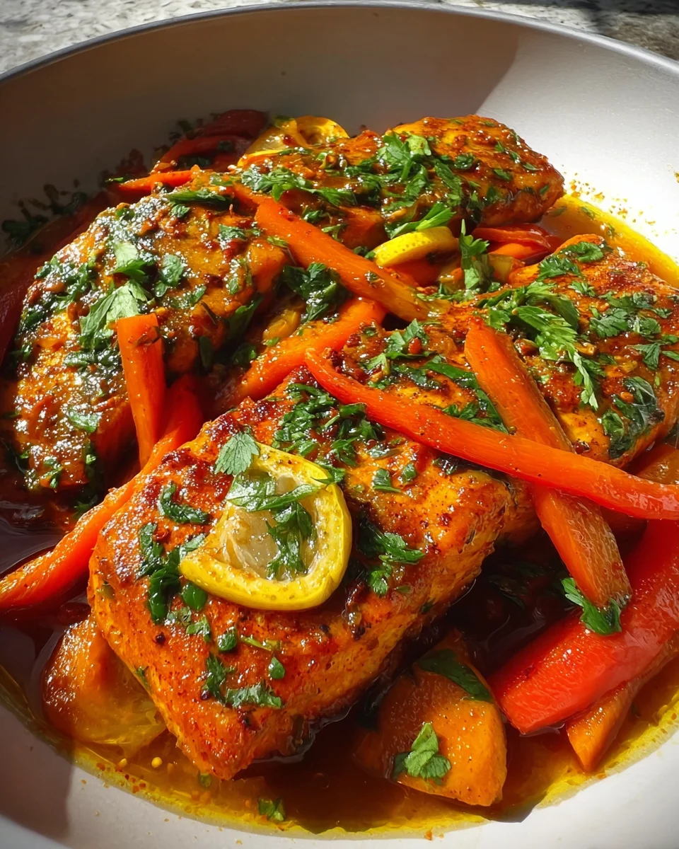 Classic Spicy Moroccan Fish in Rich Sauce 29 Classic