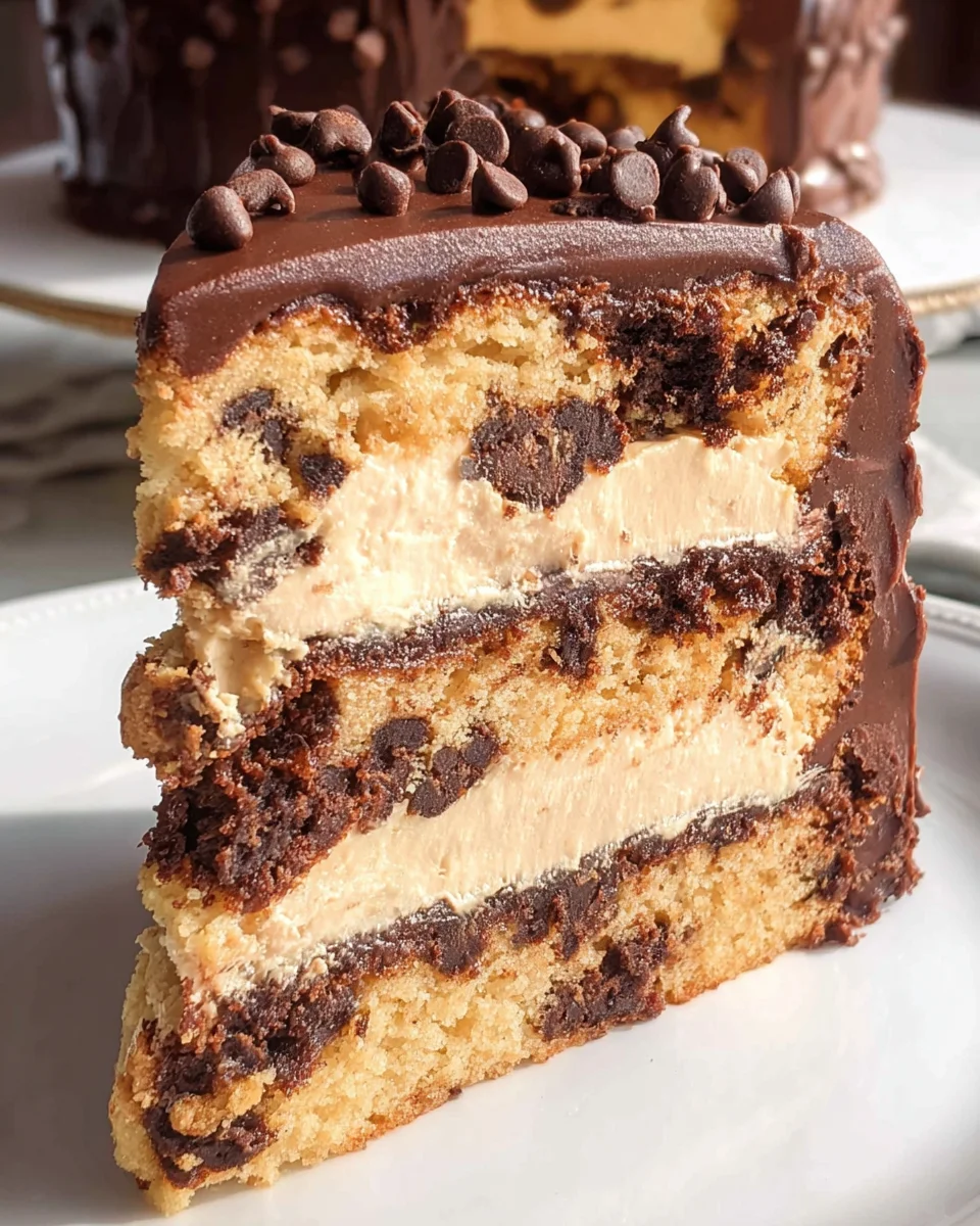 Cookie Dough Cake 40 Cookie