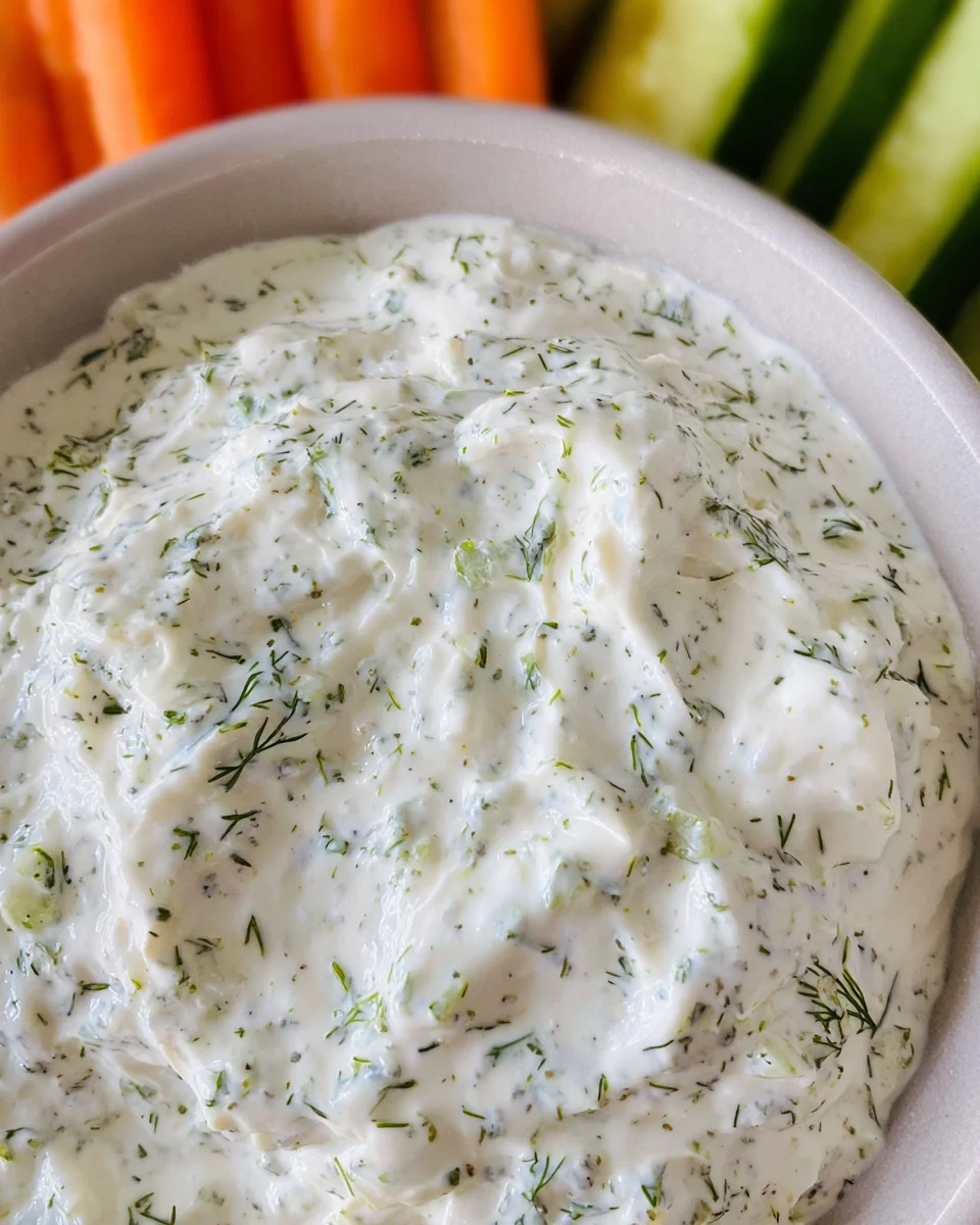 Cottage Cheese Ranch Dip Recipe