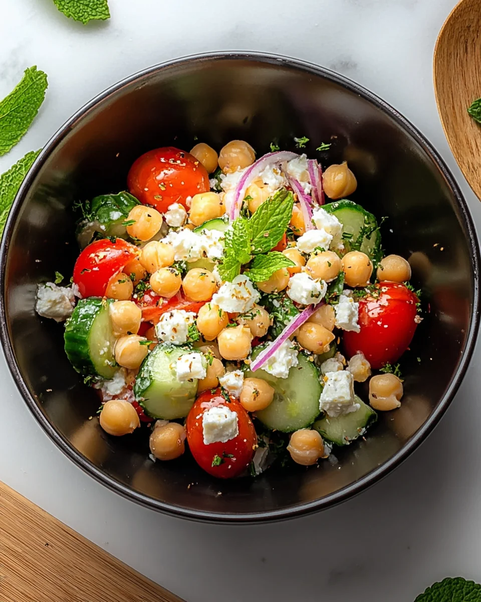 Cottage Cheese and Chickpeas Salad 20 Cottage Cheese and Chickpeas Salad