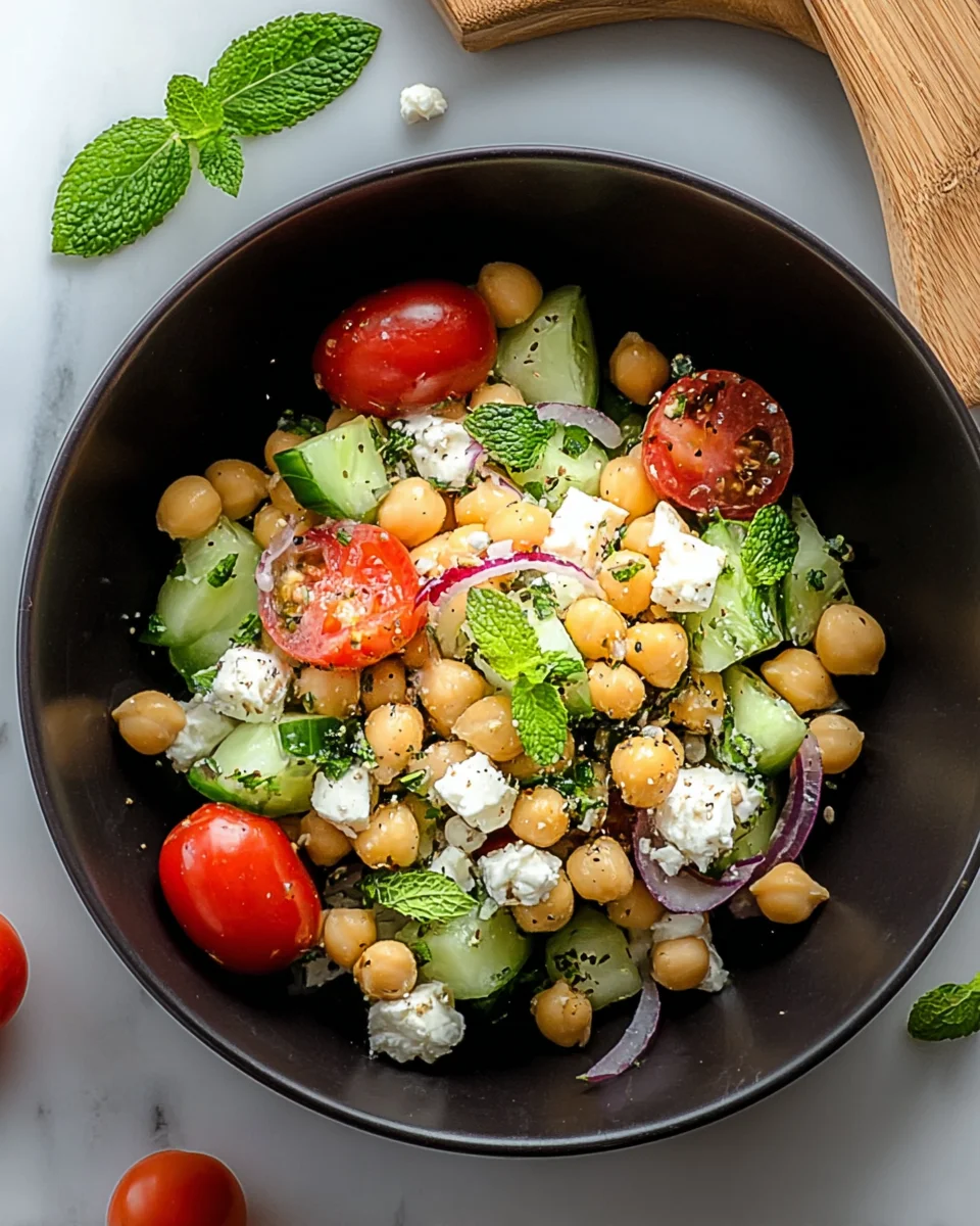 Cottage Cheese and Chickpeas Salad 21 Cottage