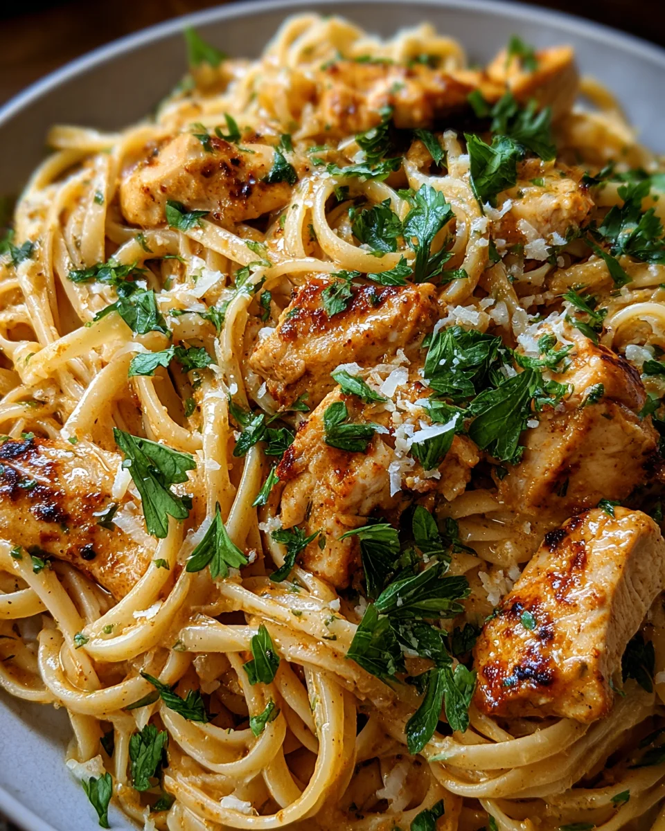 Cowboy Butter Chicken Linguine