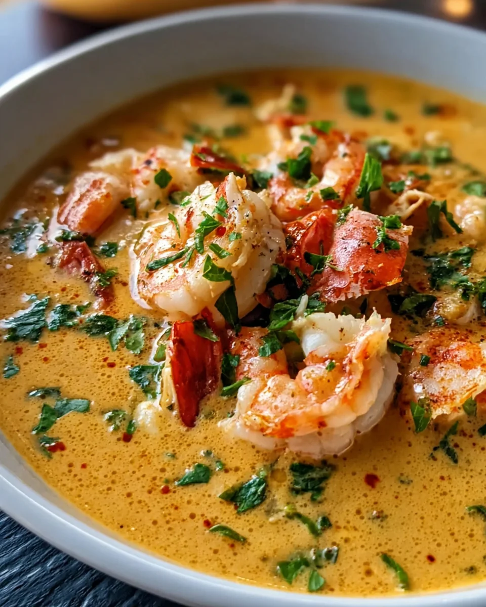 Crab and Shrimp Seafood Bisque