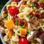 Crack Chicken Pasta Salad