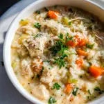 Creamy Chicken and Rice Soup