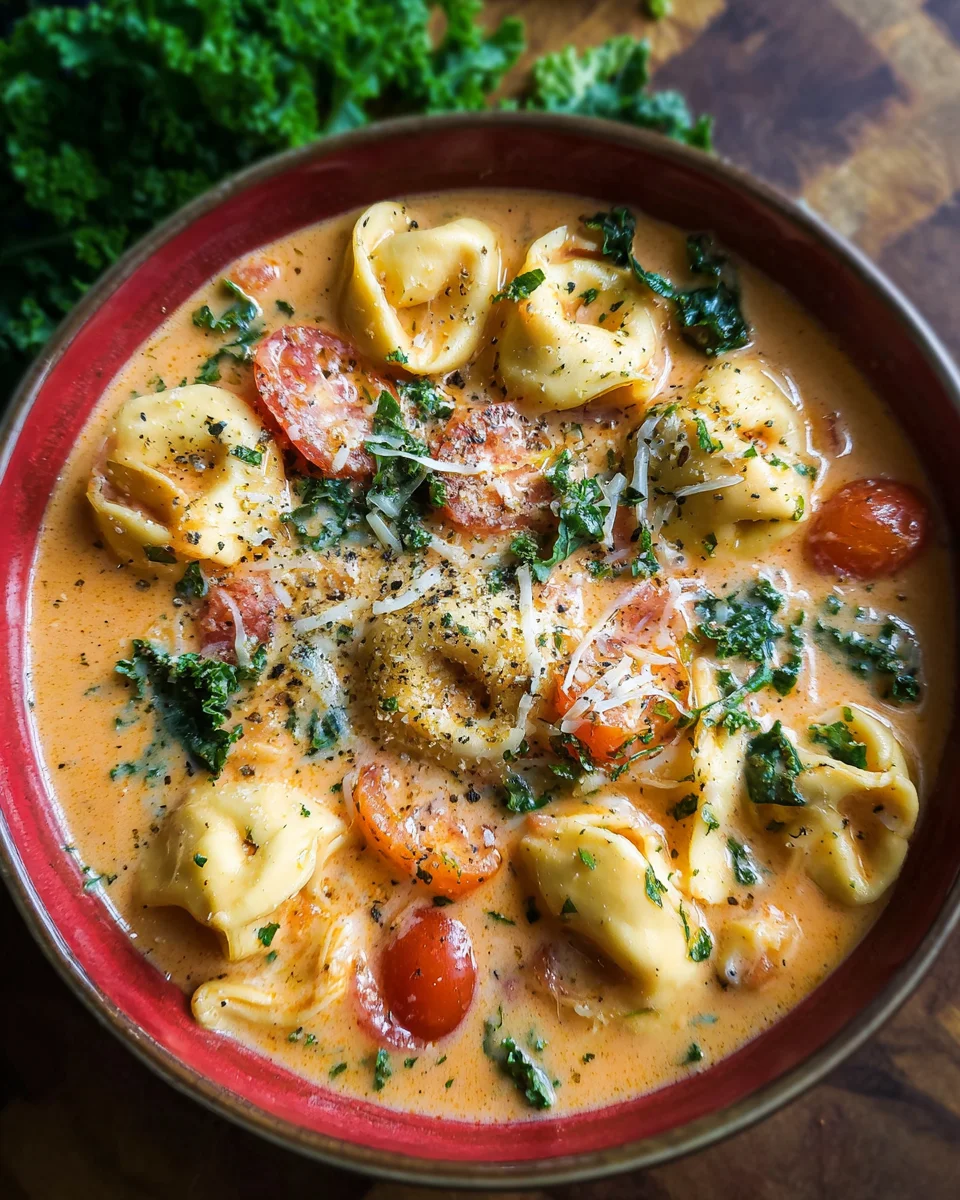 Creamy Tuscan Tortellini Soup 21 Creamy Tuscan Tortellini Soup