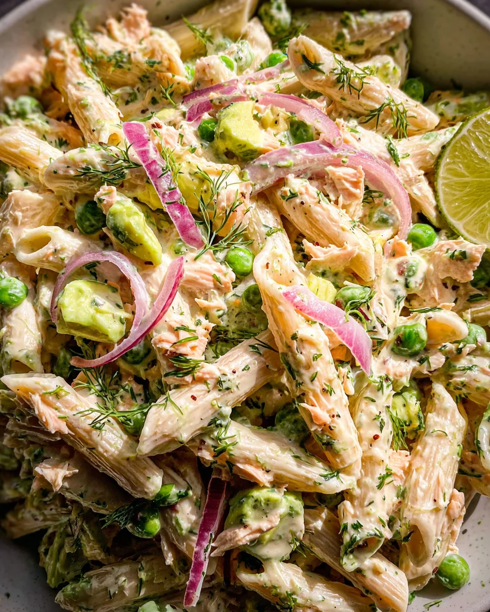 Creamy and Healthy Tuna Pasta Salad 19 Creamy