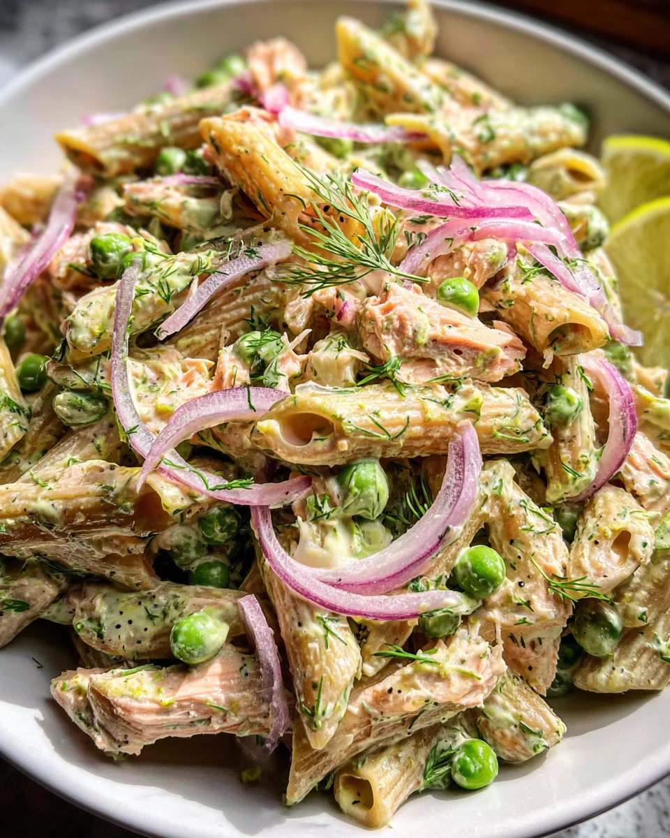Creamy and Healthy Tuna Pasta Salad 20 Creamy