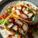 Crispy Chicken Bacon Ranch Wrap