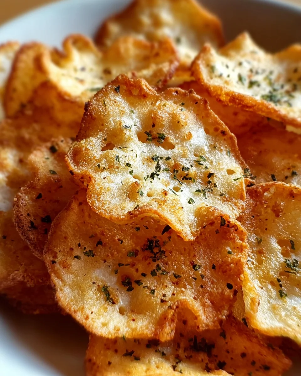 Crispy Cottage Cheese Chips 21 Crispy