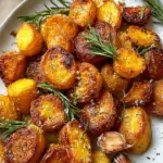 Crispy Roast Potatoes with Rosemary and Garlic - Whole30