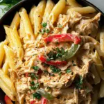 Crock Pot Creamy Cajun Chicken Pasta