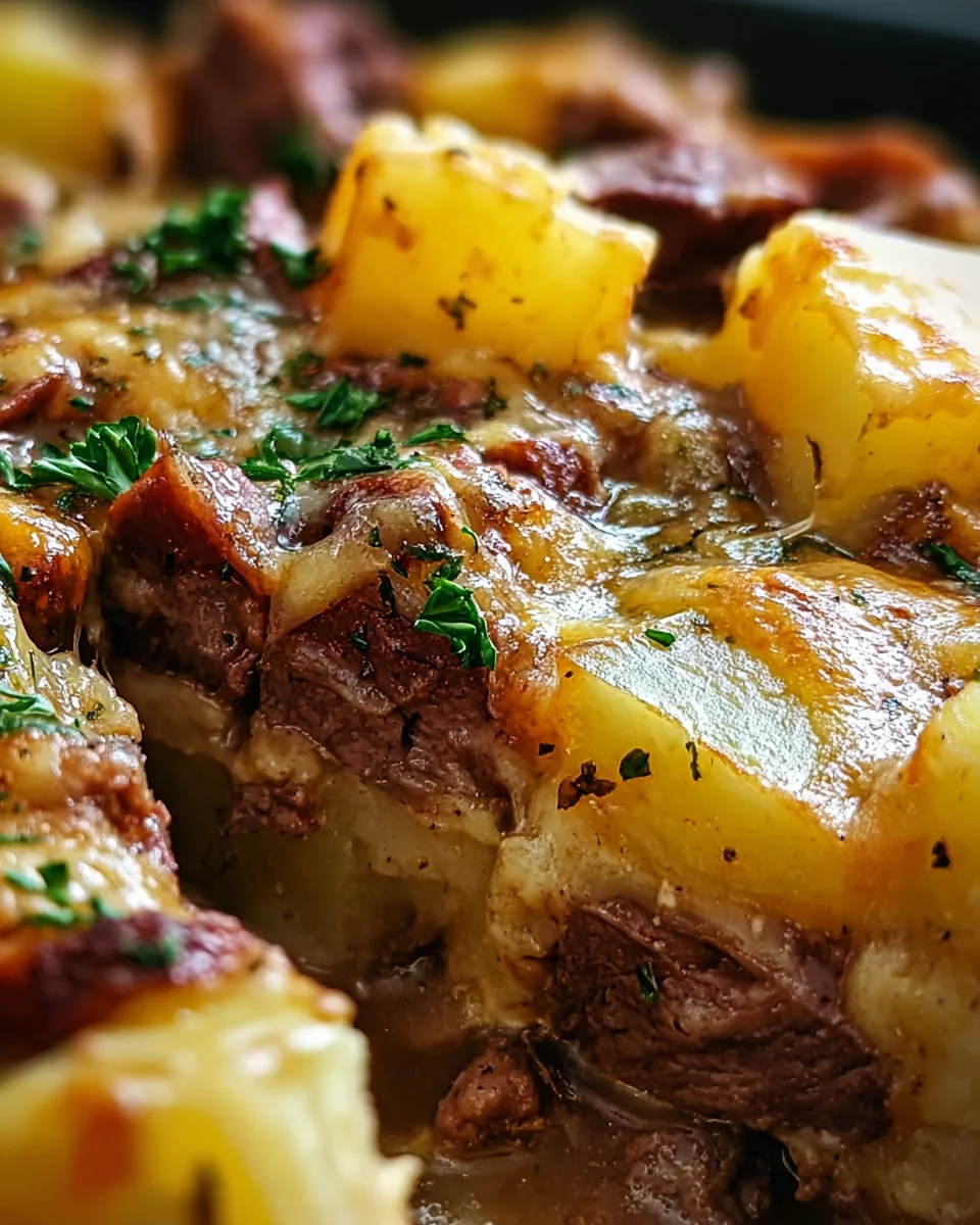 Crockpot Loaded Steak and Potato Bake Recipe 18 Crockpot