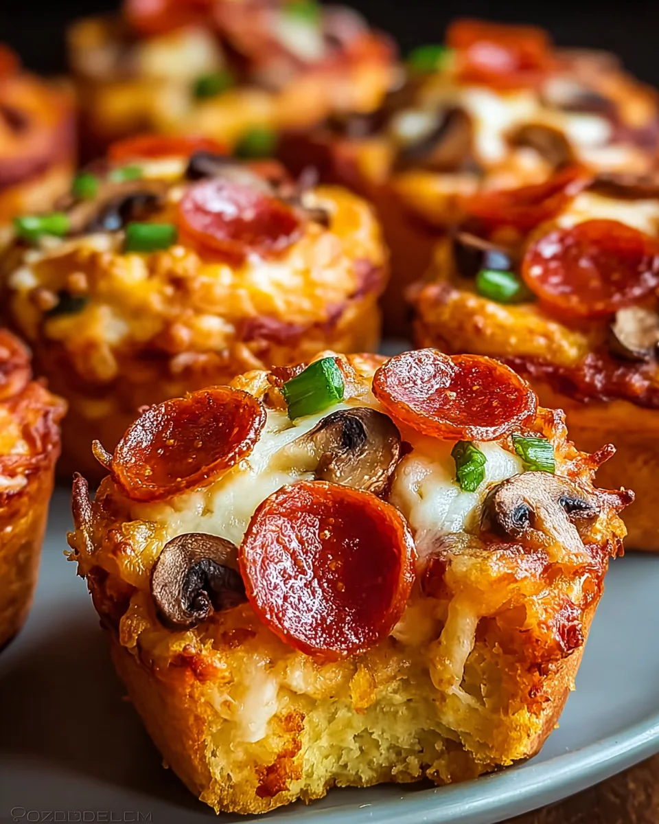 Deep Dish Pizza Cupcakes 19 Deep