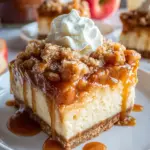 Easy Caramel Apple Cheesecake Bars