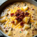 Easy Cheeseburger Soup