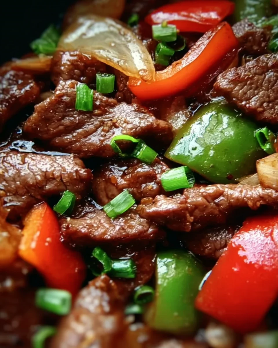 Easy Chinese Pepper Steak Recipe