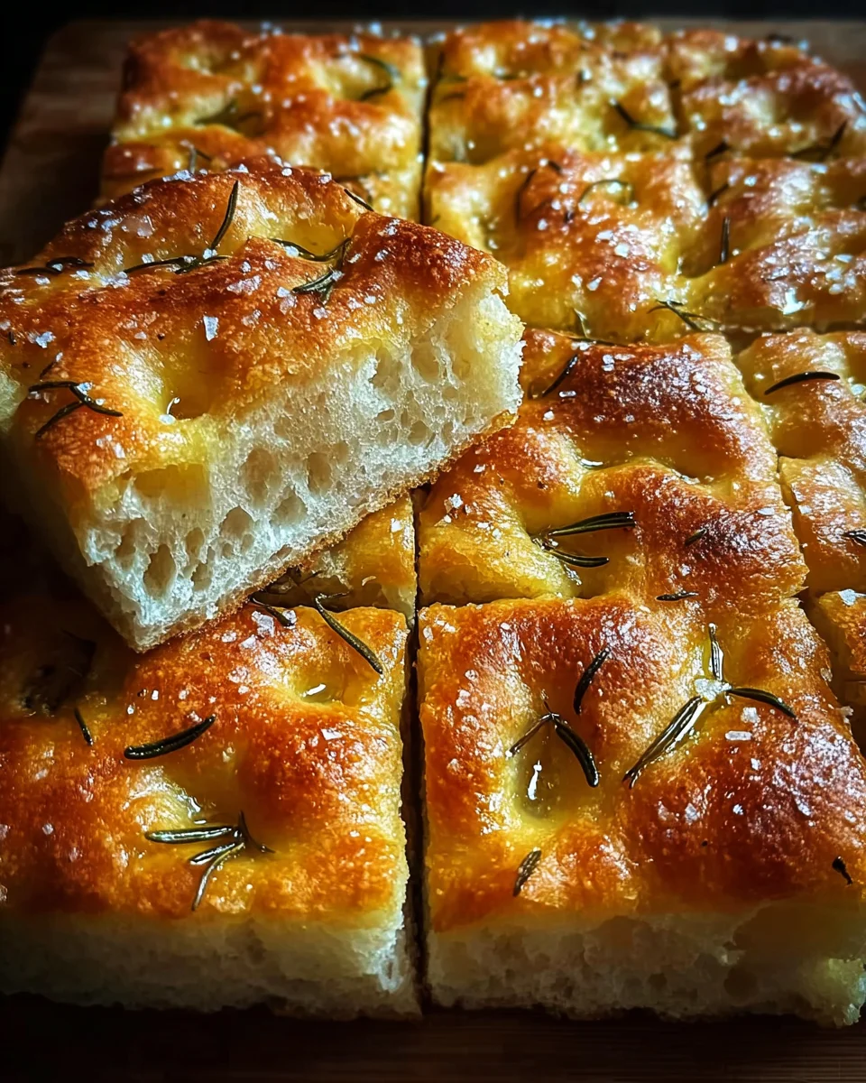 Easy Focaccia Bread Recipe