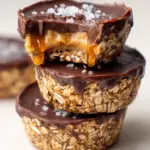 Easy No Bake Peanut Butter Oat Cups