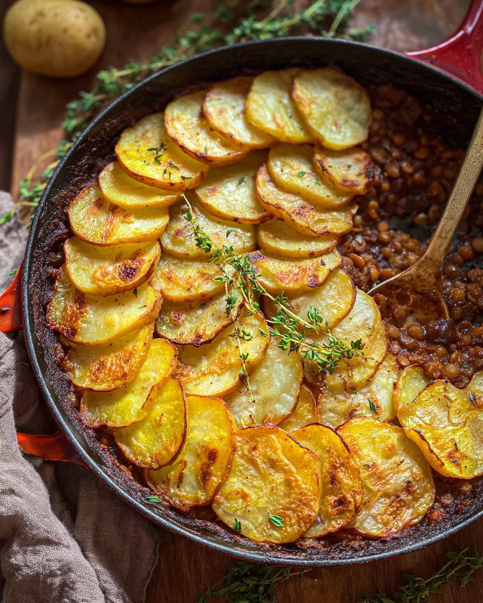 Easy Vegan Hotpot with Lentils