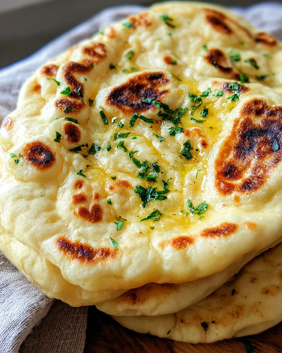 Easy Vegan Naan