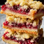 Fabulous Five Ingredient Raspberry Bars