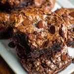 Fudgy Chewy Browkies (Brookies)