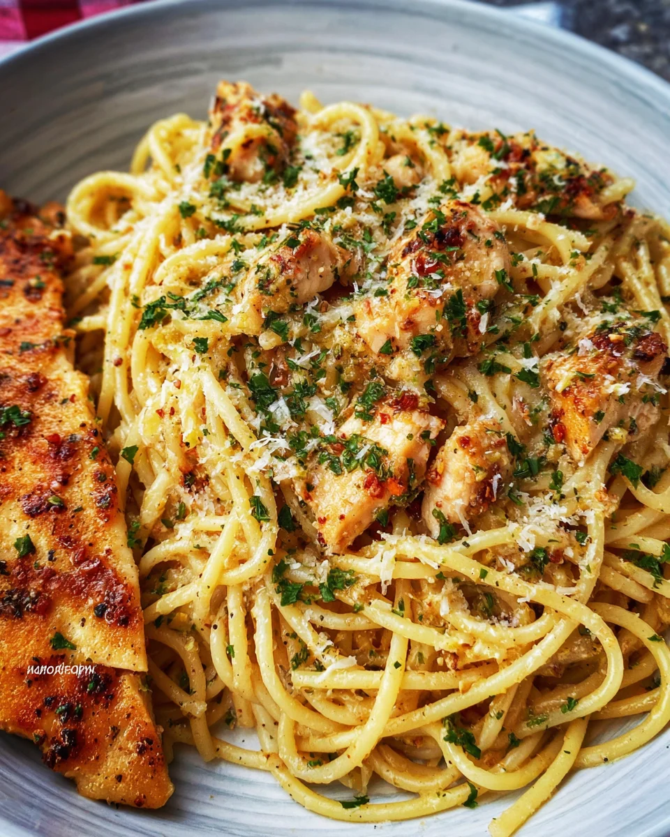 Garlic Butter Chicken Pasta 23 Garlic