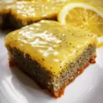 Glazed Lemon Poppy Seed Bars