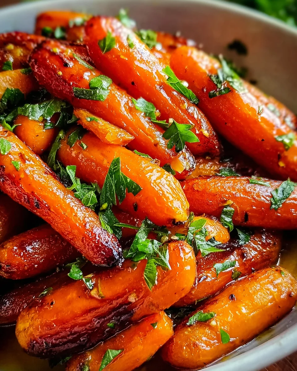 Glazed Roasted Carrots 17 Glazed Roasted Carrots