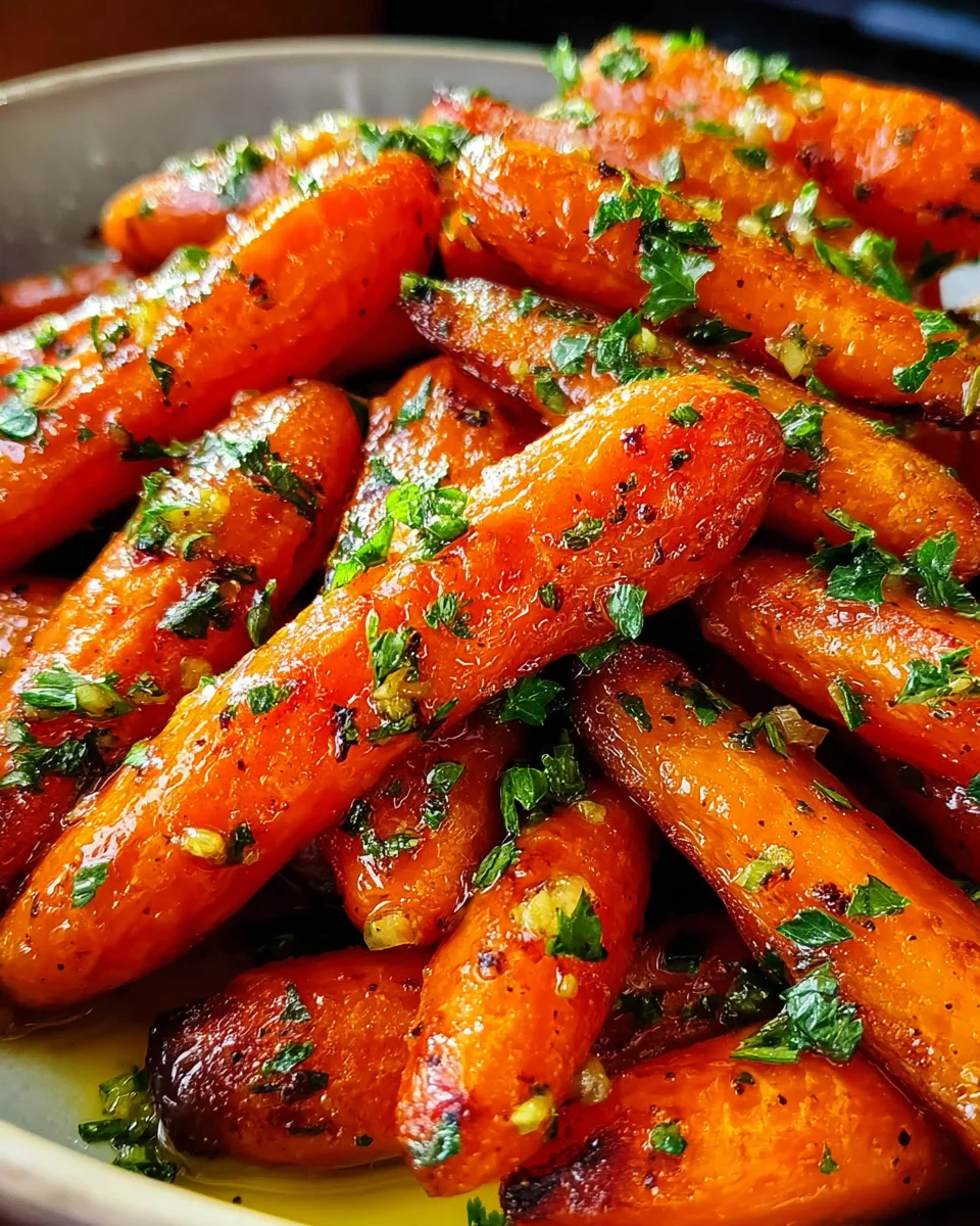 Glazed Roasted Carrots 19 Glazed