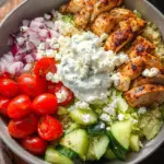 Greek Chicken Bowls