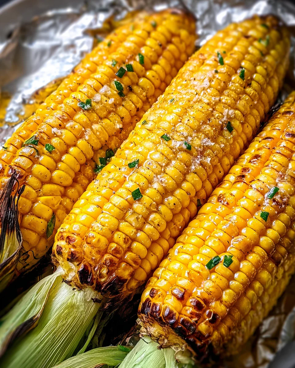 Grilled Corn on the Cob in Foil 16 Grilled Corn on the Cob in Foil
