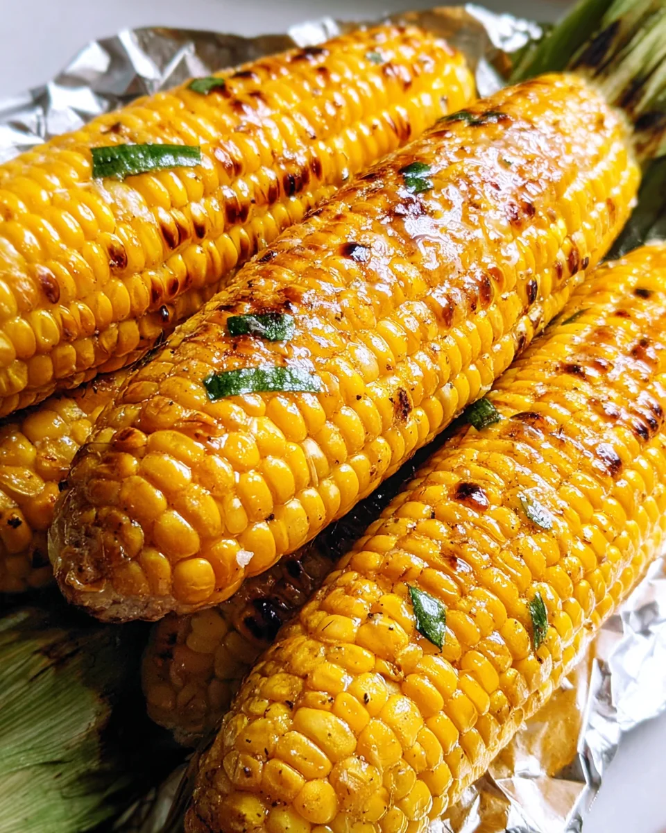 Grilled Corn on the Cob in Foil 18 Grilled