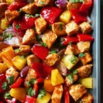 Hawaiian Chicken Sheet Pan