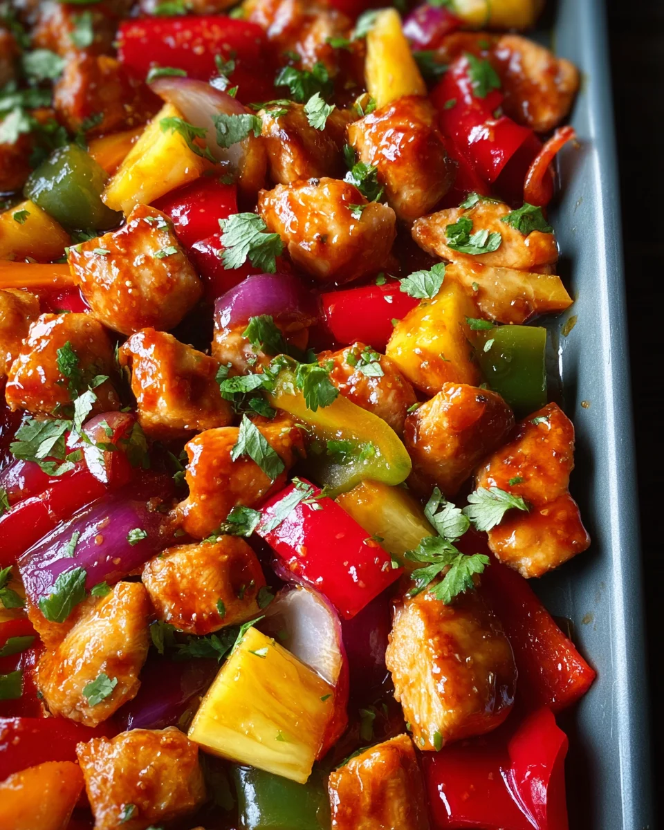 Hawaiian Chicken Sheet Pan 22 Hawaiian