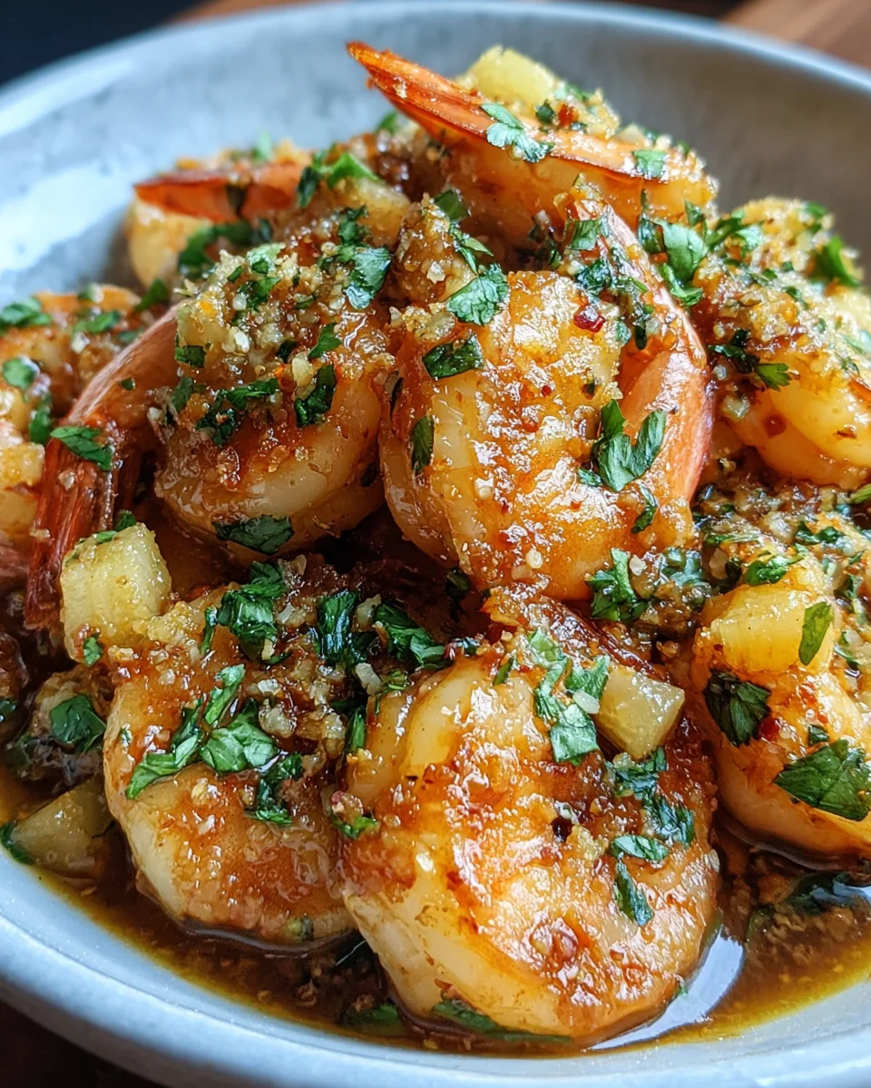 Hawaiian Garlic Shrimp 24 Hawaiian