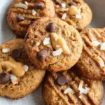 Healthy Peanut Butter Banana Cookies