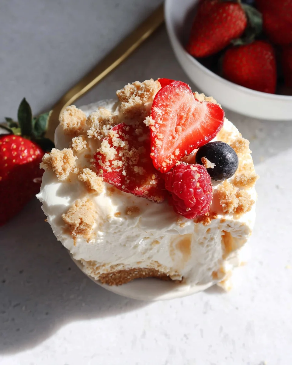 High Protein Cheesecake Fluff 15 High