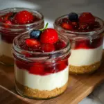 High Protein Cheesecake Jars