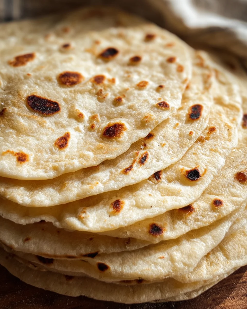 Homemade Flour Tortillas
