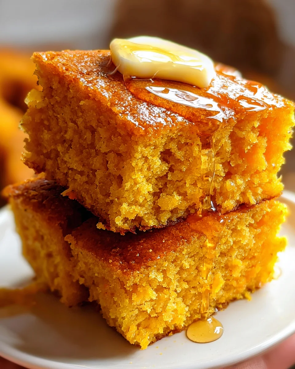 Honey Butter Sweet Potato Cornbread 24 Honey
