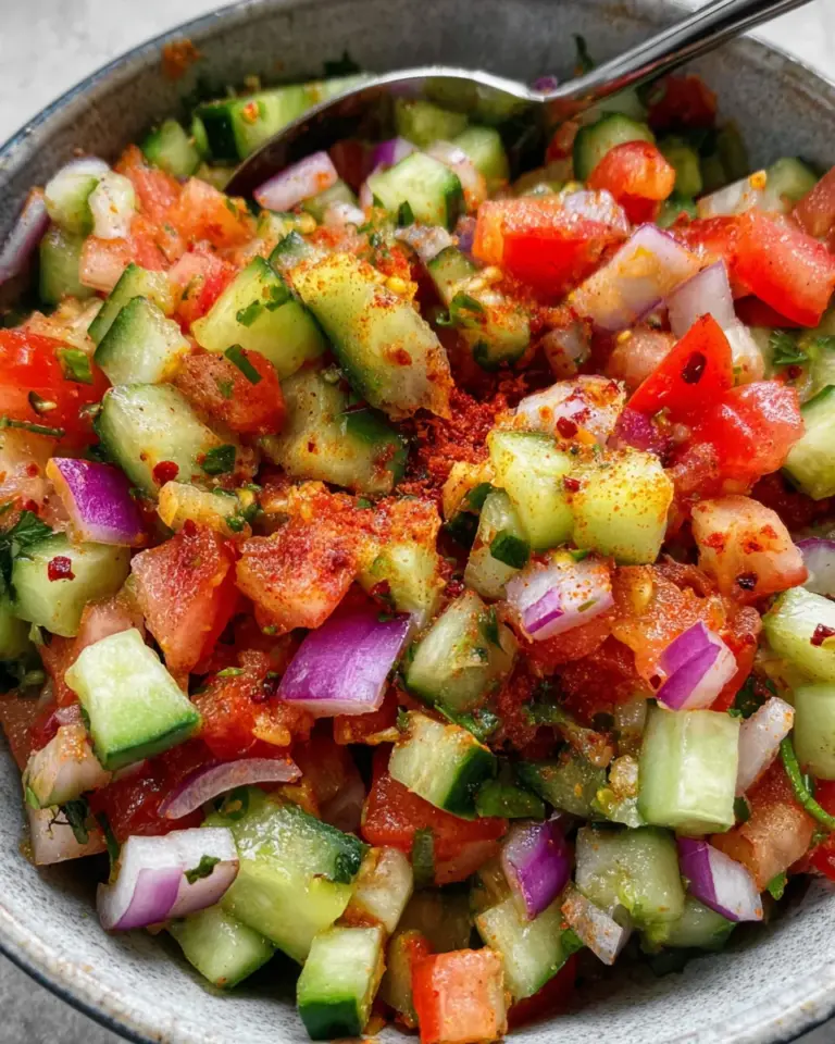 Indian Kachumber Salad