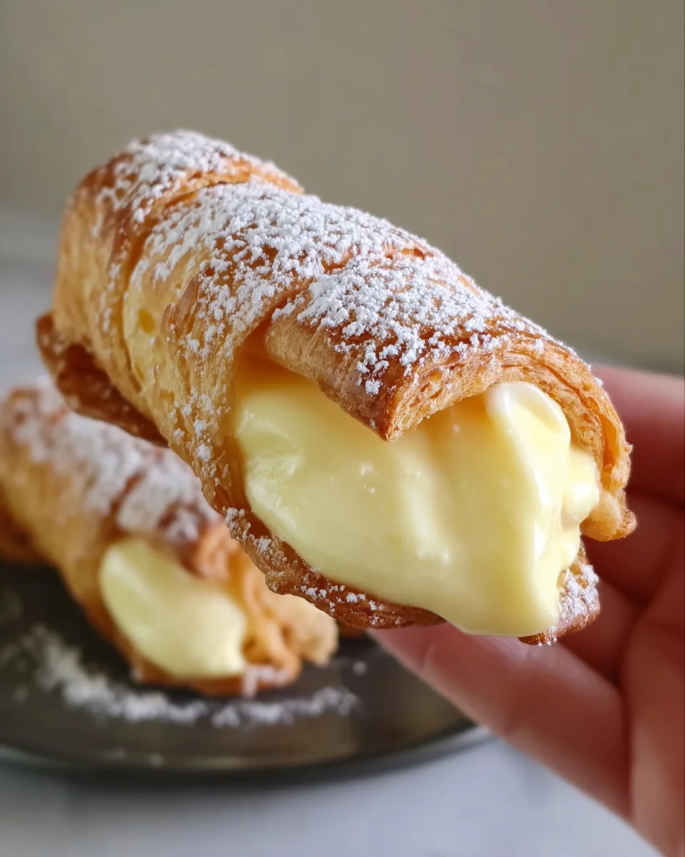 Italian Cream Stuffed Cannoncini 18 Italian Cream Stuffed Cannoncini